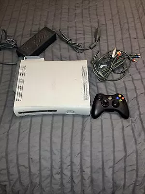 Xbox 360 Console Red Ring Of Death & Accessories As Is For Parts Or Repair • $30