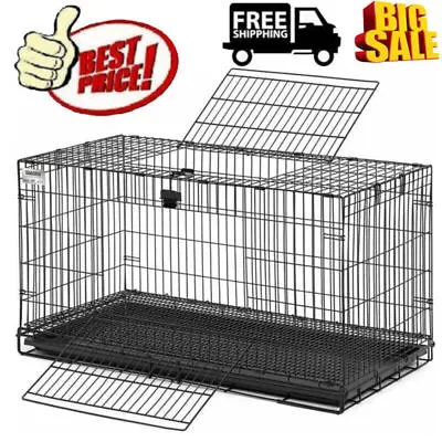 Large Folding Rabbit Cage Guinea Pig Mouse Hutch Metal Small Animals 37x19x20.5 • $60.13