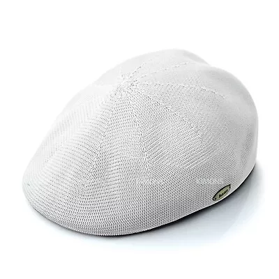 Cool Mesh Classic Plain Newsboy Gatsby Cap Ivy Hat Golf Driving Crochet Ventair • $12.99