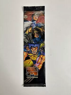 (1) 1995 Marvel Masterpieces Factory Sealed Jumbo Pack!!! VERY Rare 🔥 • $179.99