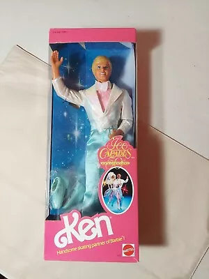 Ice Capades Ken #7375 VINTAGE SEALED NRFB Mattel 1989 50th Anniversary Barbie • $11