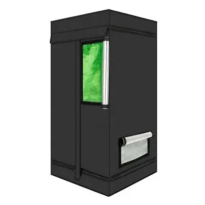 2' X 2' Indoor Grow Tent 100% Reflective 600D Mylar Hydroponics Gardening • $45.99