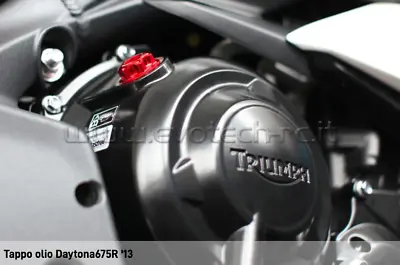 Oil Filler Cap For Triumph Daytona 675 R 2013 Motorcycle Accessories Aluminium • $50.51