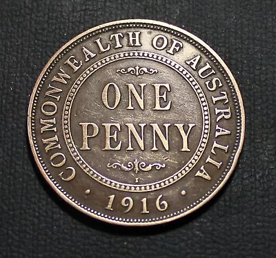 1916 Penny Australia - Gift - Special Year - Present #85 • $5