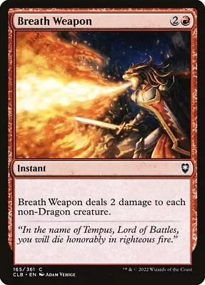 BREATH WEAPON X4 Mtg NM-M Commander Legends Baldurs Gate 4 Common • $1.35