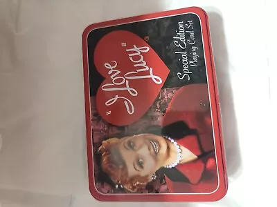 I Love Lucy Special Edition Playing Card Set 2010 Tin 2 Decks Cards Sealed • $45