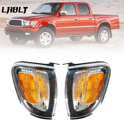 For 01-04 Toyota Tacoma Pickup Truck Side Corner Marker Turn Signal Light Pair • $19.62