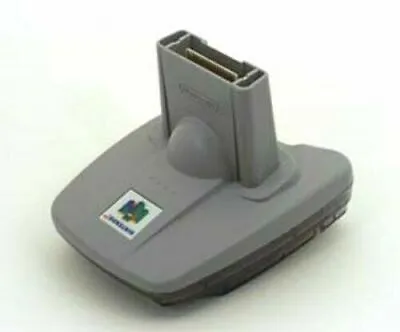 Nintendo 64 Transfer Pak Controller - Gray Pack Of 3 • $9