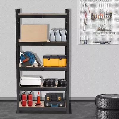 5 Tier Boltless Metal Shelving Shelves Storage Shelf Garage 30  X 60  X 12  • $31.99