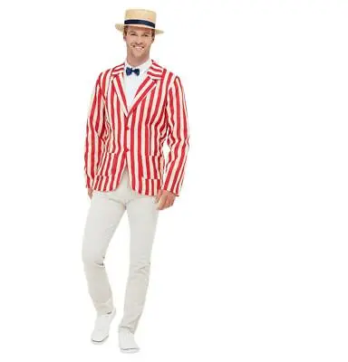 Adult Mens 1920's Barber Shop Singer Poppins Style Fancy Dress Costume • £33.99