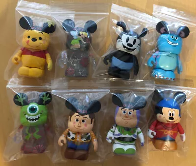 Disney Vinylmation Japan D23 Set Of 8 Vinyl Figure Mickey Oswald Pooh Tink Woody • $265