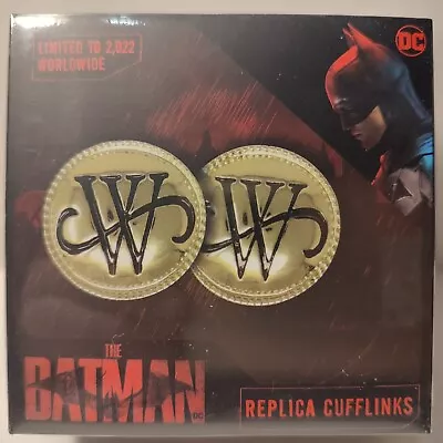 DC Batman Bruce Wayne Cufflinks Limited Edition Official Collectible Replica • $29.99