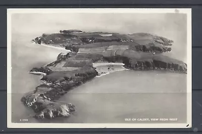 Vintage RP Postcard Isle Of Caldey View From West. Pmk Caldey Island 1966? • £3.50