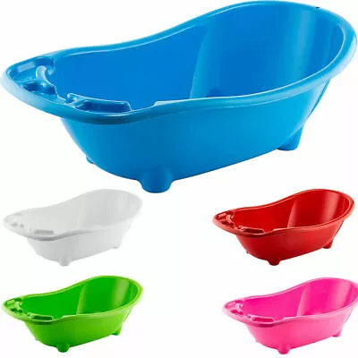 New Baby Bath New Born Babies Bathing Washing Childrens Portable Large Plastic • £14.99