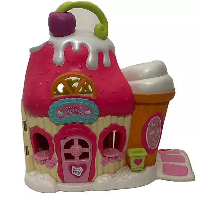 My Little Pony MLP Sweet Shoppe Ice Cream Parlor Shop 2006 Ponyville Playset • $16.72