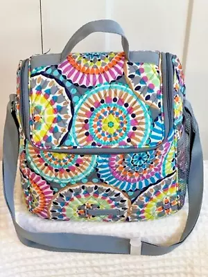 Vera Bradley Insulated Lunch Crossbody Bag In Sunny Medallion • $57