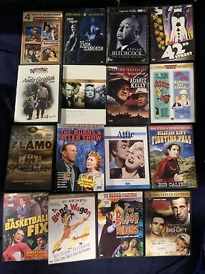 #1  Old Classic Movies 1930-1970 DVD LOT PICK & CHOOSE  $4 FlatRateCombinedShip • $3.50