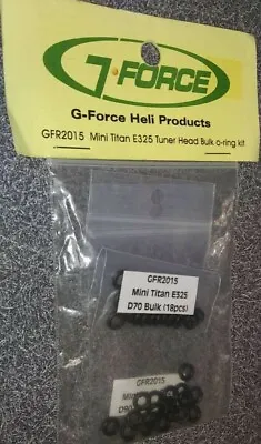 G Force Heli Product Mini Titan E325 Tuner Head Bulk O-Ring Kit GFR2015 New • $12.99