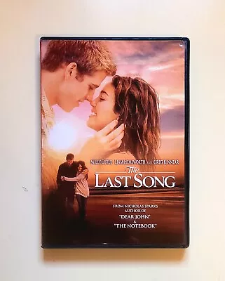 The Last Song DVD Romance Drama 2010 PG Miley Cyrus Liam Hemsworth Free Shipping • $7.20