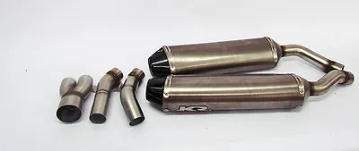 YAMAHA YZF R1 '04 '06 Exhaust Slip On ARROW KR Tuned Titanium • $1056.62