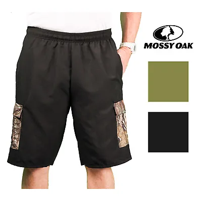 Mossy Oak Mens Camo Pocket Swim Short Medium • $12.99