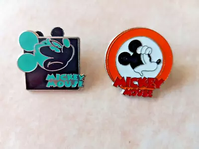 2-Disney Trading Pins: Mickey Mouse Heads......free Shipping • $10.75