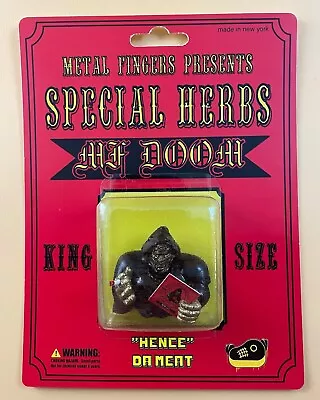 MF DOOM Special Herbs Action Figure Red • $80