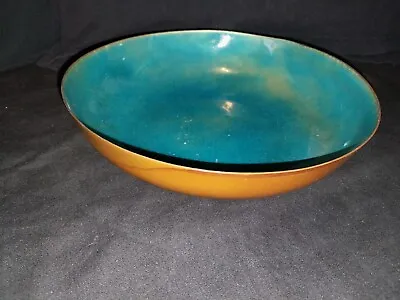 Bernard Blue Enamel Copper Bowl • $14.94