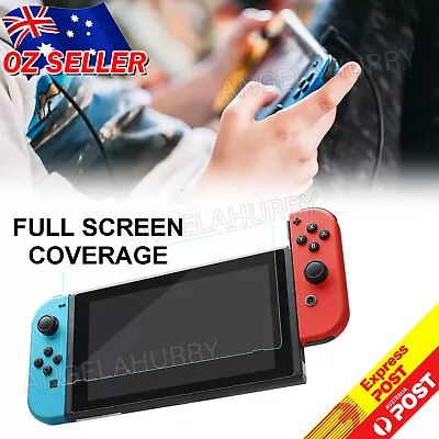 2x Nintendo Switch Tempered Glass Screen Protector For Nintendo Switch NEW • $4.57