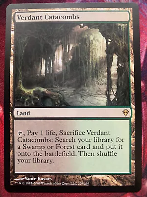 MTG 1x Verdant Catacombs - Zendikar 229/249 Rare [Near Mint] • $15