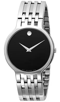 Brand New Movado 40mm Men's Esperanza Stainless Steel Bracelet Watch 0606042 • $499