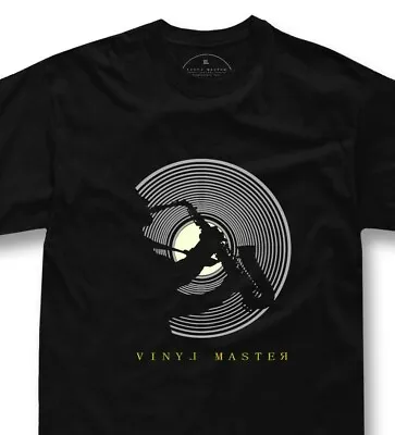Vinyl Record T-shirt Sax Saxophone Jazz Music Fans Dj Vintage 80s Tshirt • $42.80