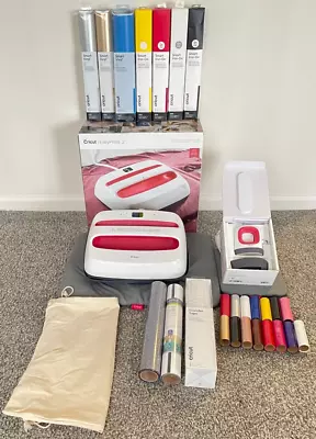 Cricut Easy Press Bundle 12x10 & Cricut Mini Both Include Pads And Vinyl • $550