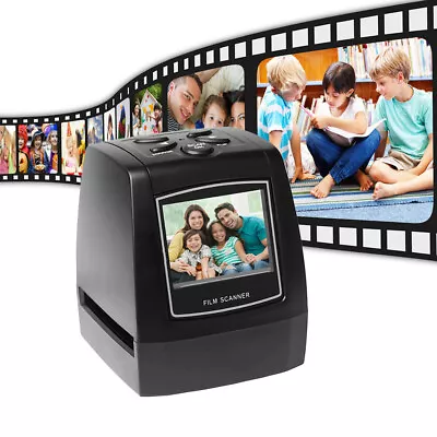 Negative Film Scanner 35mm 135mm Slide Film Converter Photo Digital Image Viewer • $87.99