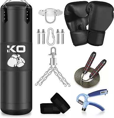 4FT Punching Bag For Adults 9-In-1 Unfilled Heavy Punching BagHeavy Punching B • $86.88