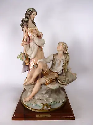 Large Capodimonte Florence Giuseppe Armani Figure - Pair Of Lovers • £69