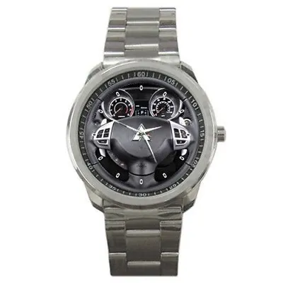 Hot New 2013 Mitsubishi Outlander Sport Steering Wheels Style Sport Metal Watch • $24.99