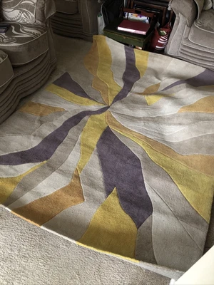 £15.99 • Buy Rug MODERN Style-fab QUALITY & A FASHIONABLE GEOMETRIC Design Size 160cm X 220cm