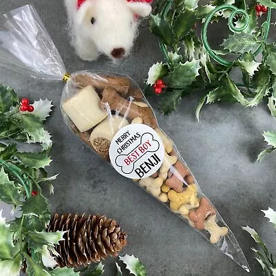 £3.50 • Buy Dog Merry Christmas Cone, Christmas Gift For Dog, Dog Christmas Present