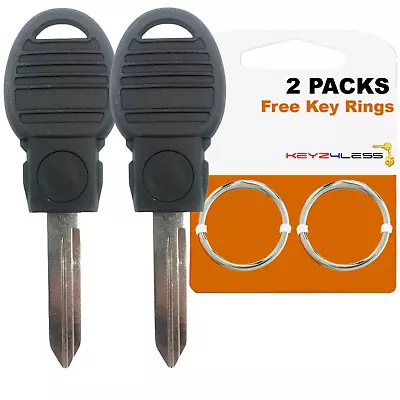 2 New Uncut Fobik Remote Transponder Ignition Chip Key Blank Valet Emergency Mk • $13.95