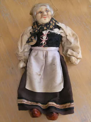 Antique Original Ravca Stockinette Doll Berrichome France 10  Barnard Ravca • £158.59