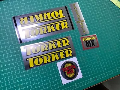 Torker MX Bmx Sticker Decal • $61.86