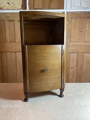 £35 • Buy Vintage Oak Veneer Pot Cupboard Bedside Cabinet Table