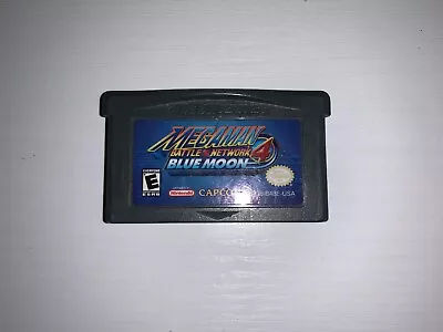 GBA Mega Man Battle Network 4 Blue Moon - Cartridge Only (Tested) • $15