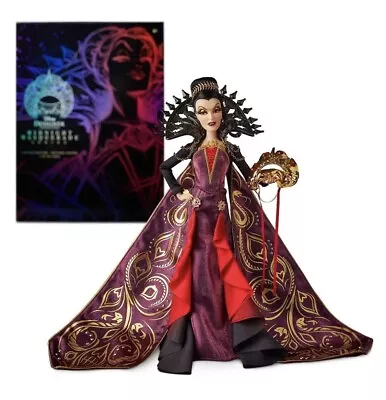 Disney Evil Queen Midnight Masquerade Villains Designer Limited Edition Doll NIB • $149