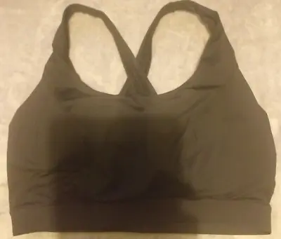 M&S Size 18 Black Throw On Wireless Bra New • £9