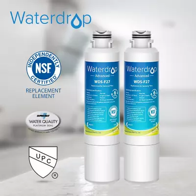 Waterdrop DA29-00020B WaterFilterReplacement For Samsung DA29-00020BHAF-CIN(2) • $23.99