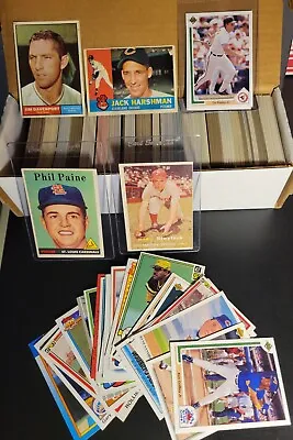 Vintage Baseball Card Starter Collection 500 Cards 1950-60-70-80-90 LO SHIP PROM • $31.95