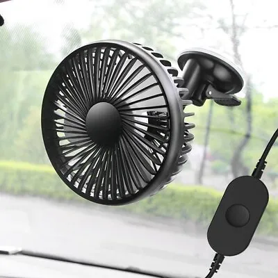 $13.89 • Buy 360° Mini USB Desk Fan Car Quiet Personal Cooler USB Powered Portable Table Fan