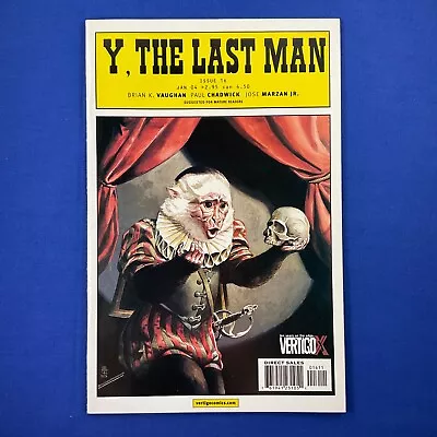 Y The Last Man #16 DC Vertigo Comics 2004 Brian K. Vaughan • $3.59